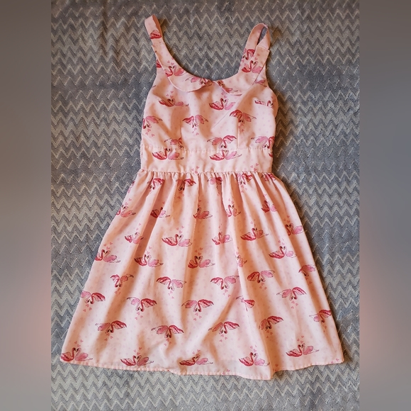 Xhilaration pink swan mini dress - Picture 1 of 10